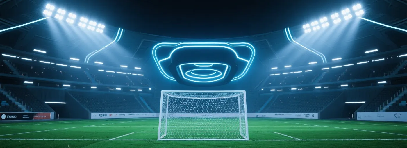 虚拟足球模拟场景